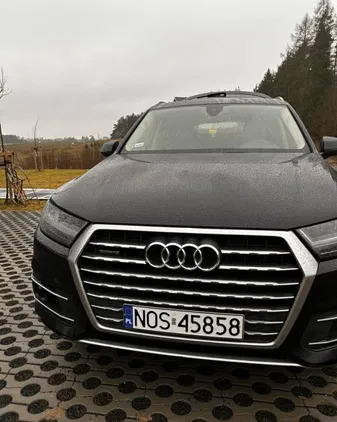 audi ostróda Audi Q7 cena 154000 przebieg: 189000, rok produkcji 2017 z Ostróda